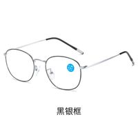 Metal glasses with Blue ray cut protection, diopters from +1.00 to +4.00, KY225-4老花