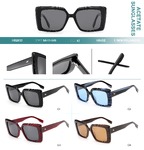 Polarized acetate plastic sunglasses Big City HS2833