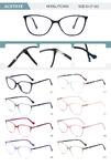 Plastic acetate frame for women with spring hinges YT13009-DA