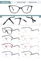 Plastic acetate frame for women with spring hinges YT13009-DA