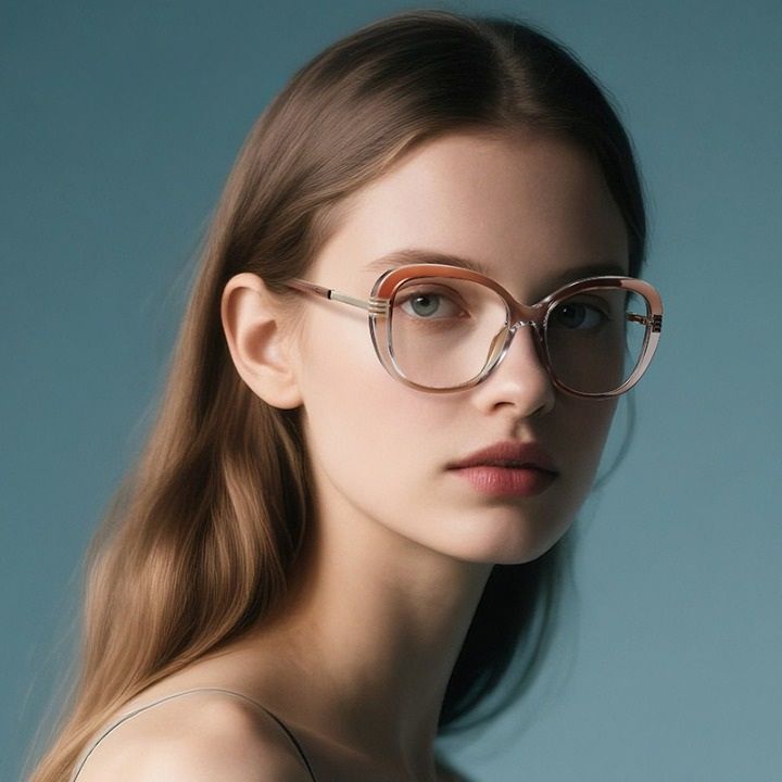 Plastic TR90 frames for glasses for women with UV and Blue Ray Cut protection FOCUS FCS2265