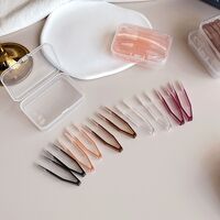 Set of 10 mini soft contact lens kits JM夹十个装透明