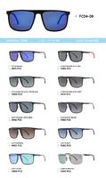 Plastic TR90 frame polarized sunglasses FC04-08