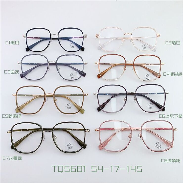 Hybrid metal + TR90 frame, with Blue Block coating SANTA TQ5681