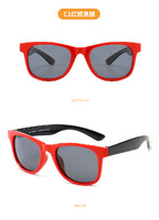 Polarized silicone sunglasses with UV400 protection for kids T22005