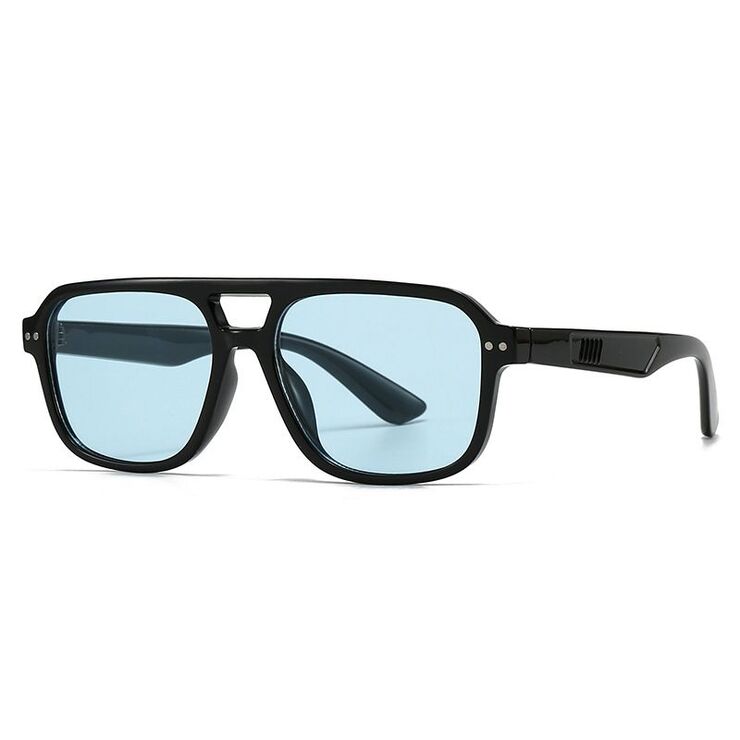 Plastic sunglasses in retro square frame Elit 9265-EL-1