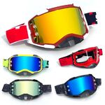 Safety shockproof sports goggles +2caps, case 风镜-SCO-2套装