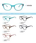 Plastic acetate eyeglasses frame for women WD4258