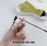 Оправа гибридная, металл + TR90, линзы с Blue Block покрытием SANTA S1676