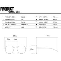 Metal nylor glasses with blue light protection for women 95929-PN