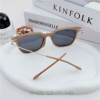 Солнцезащитные гибридные очки, металл + TR90, SANTA 19405S