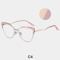 Оправа для очков комбинированная (металл + TR90) с защитой от синего света, с флексом FA87277