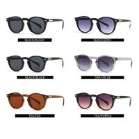 Plastic round sunglasses Elit 6018-EL