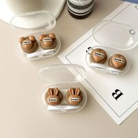 Mini soft contact lens kit PP-X58熊兔头五角爱心