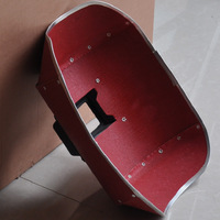 Protective welding cardboard mask with aluminum edging, 1.5 mm thickness