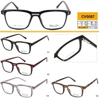 Plastic eyeglass frames with spring hinges Costa Viva CV0087
