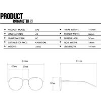 Plastic glasses with blue light protection for women 870-PN