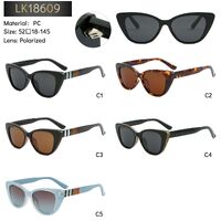 Polarized plastic sunglasses Leke L18609