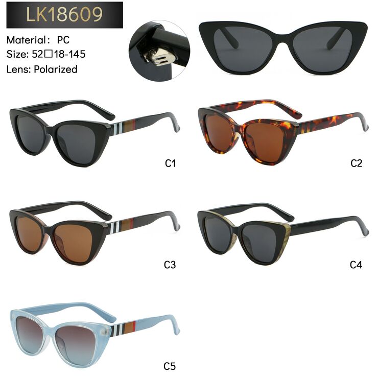 Polarized plastic sunglasses Leke L18609