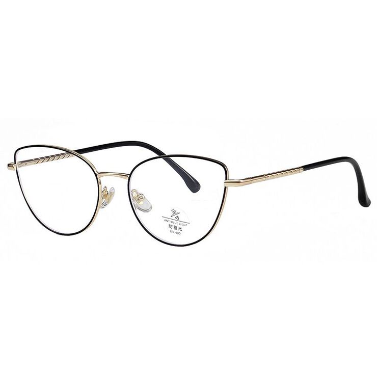 Metal frame with Blue Ray Cut protection lenses MAMO F93006
