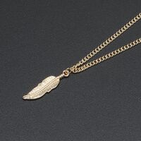 Металлическая нескользящая цепочка, с подвеской в виде листа, для очков и масок GL348