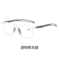 Очки из материала TR90 для чтения, фотохромные с защитой Blue ray cut, диоптрии от +1.00 до +4.00, РМЦ=62-64, KY1118-4变色老花