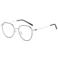 Metal glasses with blue light and UV protection 9653-3-GT