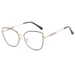 Metal glasses with blue light protection for women 7140-PN