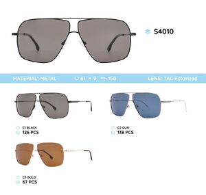 Metal frames polarized sunglasses S4010