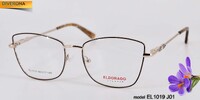Women's metal eyeglasses Eldorado this strong on tampels  EL1019