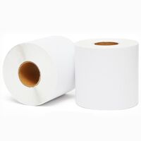 Self-adhesive thermal paper - stickers for optometric thermal printing, width 100 mm