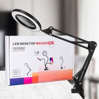 Лупа настольная с подсветкой 3160C-XX, увеличение: 10X