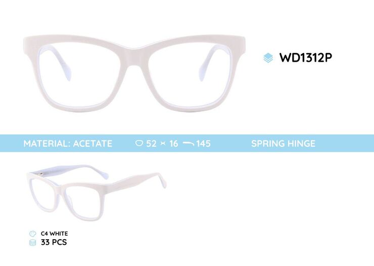 Plastic frames for glasses acetate material WD1312P