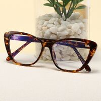 Plastic frame with anti-blue light protection lenses, with spring hinges Elit 5705-EL
