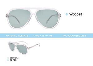 Acetate frames polarized sunglasses WD5028