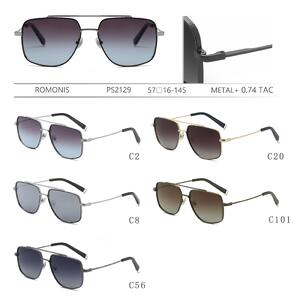 Polarized metal sunglasses for men Romonis PS2129-R