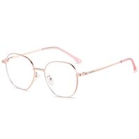 Metal glasses with blue light and UV protection 9649-3-GT