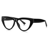 Plastic cat-eye TR90 frame for glasses with UV and Blue Ray Cut protection More LS021