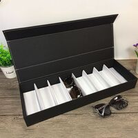 Планшет настольный для демонстрации оправ и очков на 9 мест с крышкой на магните 0208 (I-1-3, AQ009)