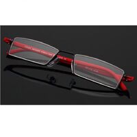 TR90 + metal eyeglasses for reading with Blue ray cut protection 8888TR + case, diopters from +1.00 to +4.00, PD62-64