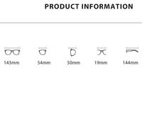 Metal Blue Block glasses with blue light protection FENQI F11907