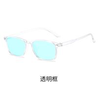 Blue Block TR90 glasses with blue light protection for colorblind people, with case KY806-6色盲