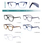 Оправа для очков пластиковая из материала ацетат, с флексом Big City F3033