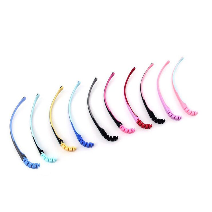 TR90 + silicone temple for kids, length 120 mm, width 6 mm (price per pair)