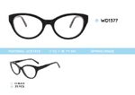 Plastic acetate eyeglasses frame for women WD1377