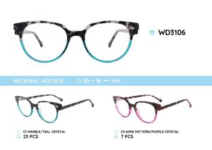 Оправа пластиковая из материала ацетат WD3106