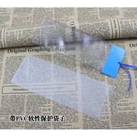 Portable pocket magnifier 2108A, dimensions: 155*57 mm, magnification: 3Х