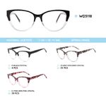 Plastic frames for glasses acetate material WD3118