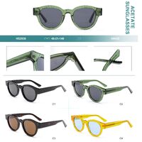 Polarized acetate plastic sunglasses Big City HS2838