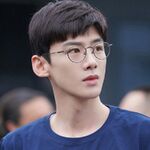 Metal glasses with blue light protection for men 8805-01171-PN